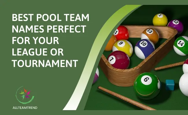 Pool Team Names