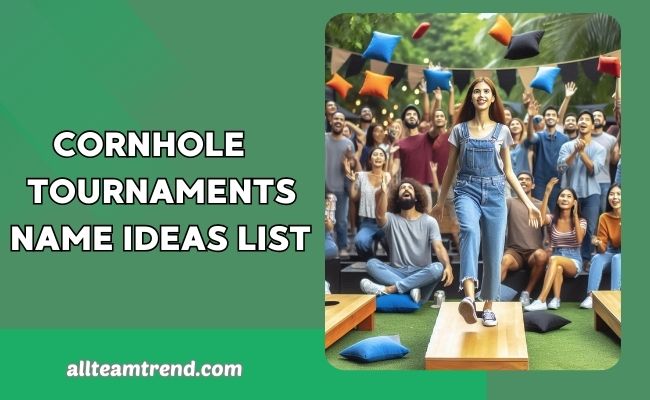 Cornhole Tournaments Name Ideas list