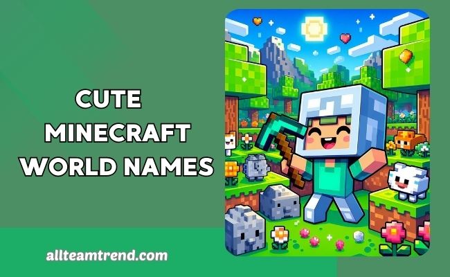 Cute Minecraft World Names