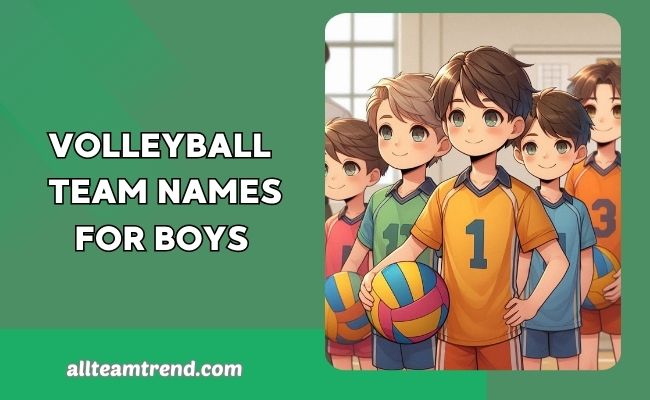 Volleyball Team Names For Boys