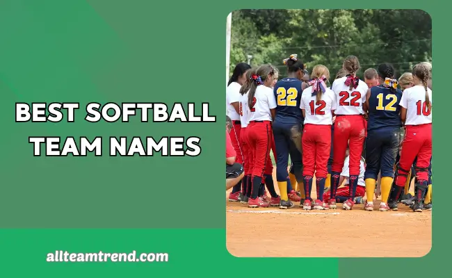 Best Softball Team Names